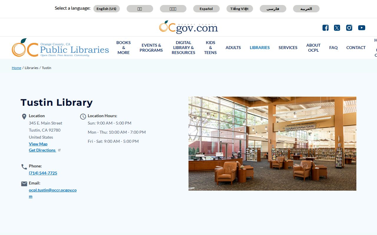 Tustin city directory Tustin Library local history collection